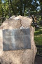 Memorial to the Holocaust Victims of Krakow in the Kazimierz District in Krakow Poland